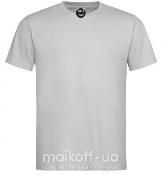 Мужская футболка WITHOUT GMO Серый фото