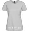 Женская футболка WITHOUT GMO Серый фото