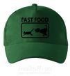 Кепка FAST FOOD Темно-зеленый фото