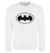 Світшот BATMAN логотип Білий фото