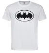 Чоловіча футболка BATMAN логотип Білий Чоловіча футболка BATMAN логотип Білий фото