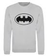 Свитшот BATMAN логотип Серый меланж Свитшот BATMAN логотип Серый меланж фото