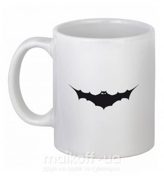 Чашка керамическая BAT Белый фото