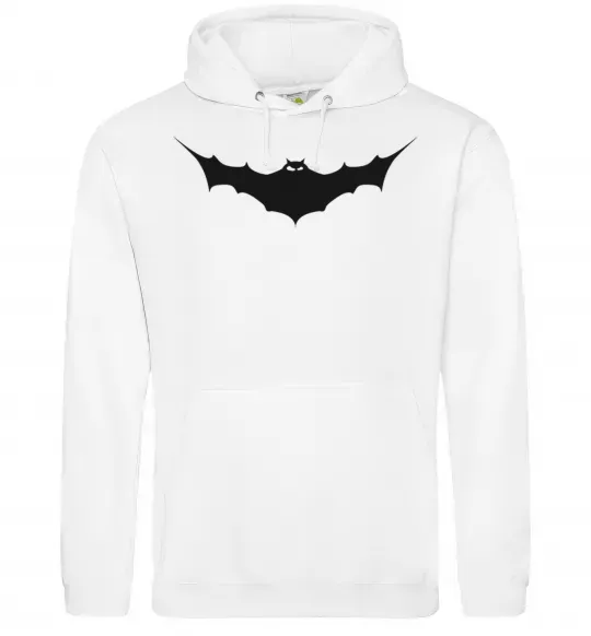 Жіноча толстовка (худі) BAT Білий фото