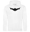 Жіноча толстовка (худі) BAT Білий фото