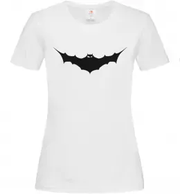 Женская футболка BAT Белый фото