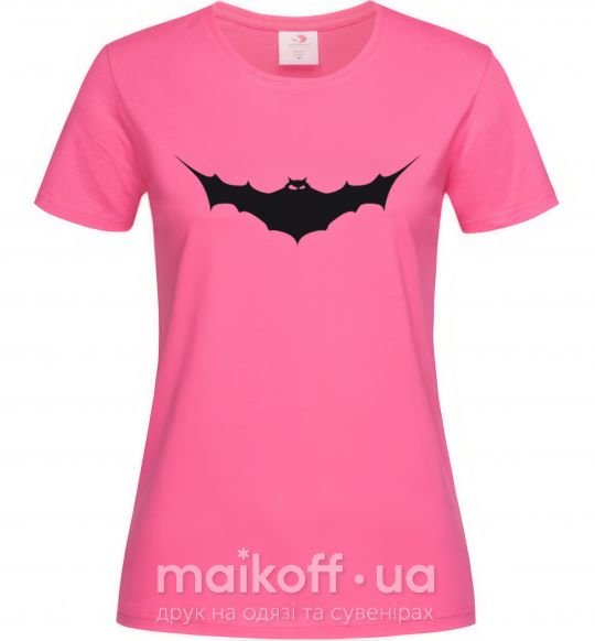 Жіноча футболка BAT Яскраво-рожевий фото