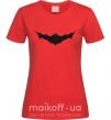 Женская футболка BAT Красный фото