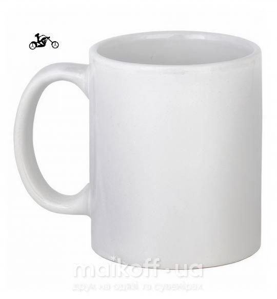 Чашка керамічна MOTOWOMAN Білий фото