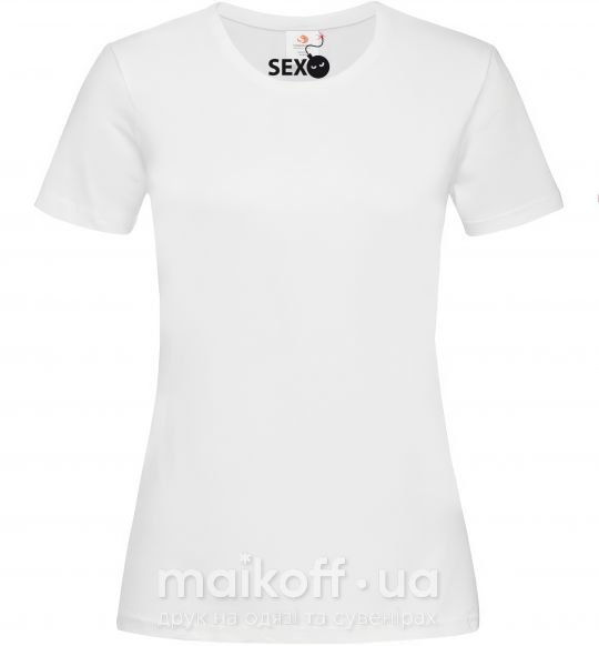 Женская футболка SEXBOMB Белый фото