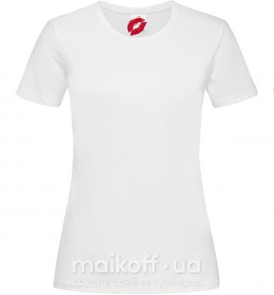 Женская футболка ГУБЫ Белый фото