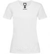 Женская футболка ЧЕРТОВКА Белый фото