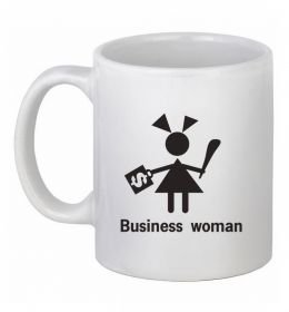 Чашка керамічна BUSINESS WOMAN