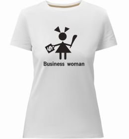 Жіноча преміум футболка BUSINESS WOMAN
