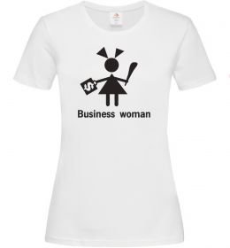 Женская футболка BUSINESS WOMAN