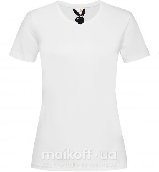 Жіноча футболка PLAYGIRL Білий фото