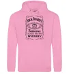 Мужская толстовка (худи) JACK DANIEL'S black Розовый фото