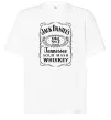 Футболка Оверсайз JACK DANIEL'S black Белый фото