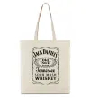 Еко-сумка JACK DANIEL'S black Бежевий Еко-сумка JACK DANIEL'S black Бежевий фото