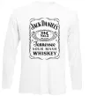 Лонгслів JACK DANIEL'S black Білий фото
