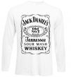 Лонгслів JACK DANIEL'S black Білий фото