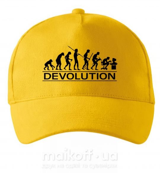 Кепка DEVOLUTION Сонячно жовтий фото