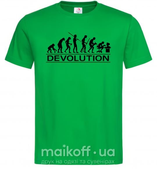 Мужская футболка DEVOLUTION Зеленый фото