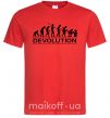 Мужская футболка DEVOLUTION Красный фото