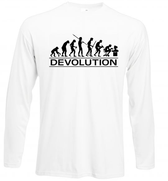 Лонгслів DEVOLUTION Білий фото