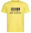 Мужская футболка BEER EVOLUTION Лимонный фото