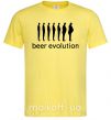 Чоловіча футболка BEER EVOLUTION Лимонний фото