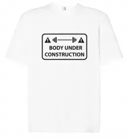 Футболка Оверсайз Turn The Pain Into Power Белый фото