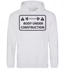 Мужская толстовка (худи) Штурмовик з пресом Черный фото