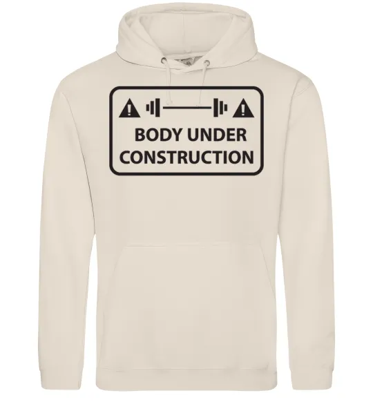 Чоловіча толстовка (худі) BODY UNDER CONSTRUCTION Таш фото
