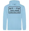 Жіноча толстовка (худі) BODY UNDER CONSTRUCTION Блакитний фото