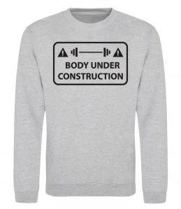 Світшот BODY UNDER CONSTRUCTION Світшот BODY UNDER CONSTRUCTION