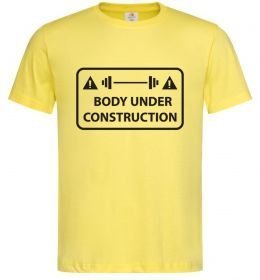 Чоловіча футболка BODY UNDER CONSTRUCTION Чоловіча футболка BODY UNDER CONSTRUCTION