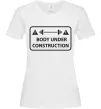 Женская футболка BODY UNDER CONSTRUCTION Белый фото