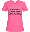 Женская футболка BODY UNDER CONSTRUCTION Ярко-розовый фото