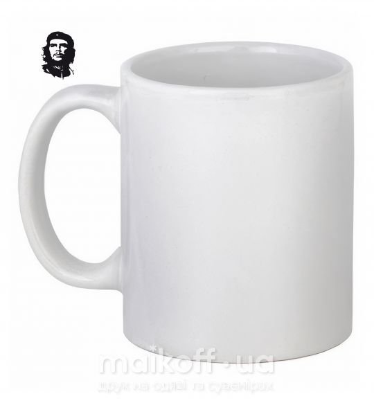 Чашка керамическая ЧЕ ГЕВАРА Белый фото