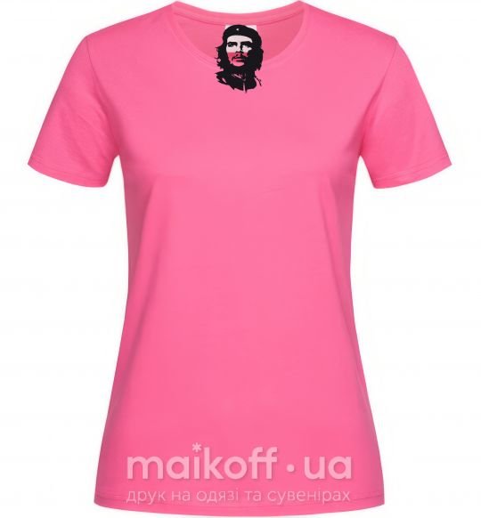 Жіноча футболка ЧЕ ГЕВАРА Яскраво-рожевий фото