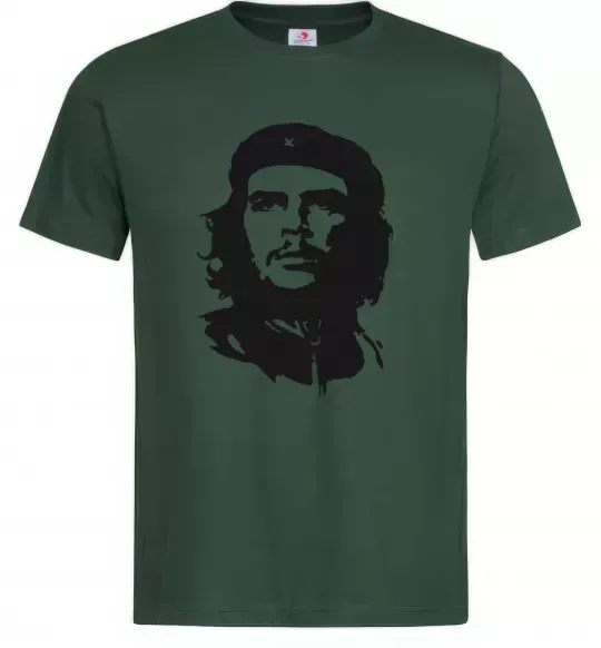 Мужская футболка ЧЕ ГЕВАРА Темно-зеленый фото