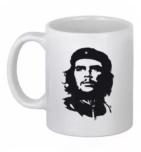 Чашка керамічна ЧЕ ГЕВАРА Білий фото