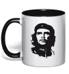 Чашка с цветной ручкой ЧЕ ГЕВАРА Черный фото