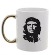 Чашка с цветной ручкой ЧЕ ГЕВАРА Золото фото