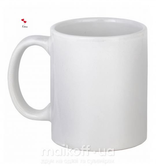 Чашка керамічна LOVE BALLOONS Білий фото