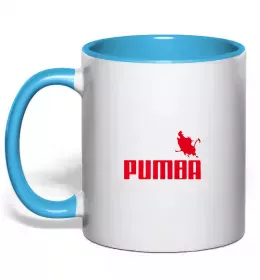 Чашка с цветной ручкой