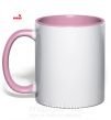 Чашка с цветной ручкой PUMBA Нежно розовый фото