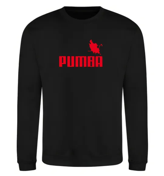 Світшот PUMBA Чорний фото