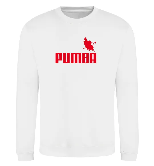 Світшот PUMBA Білий фото